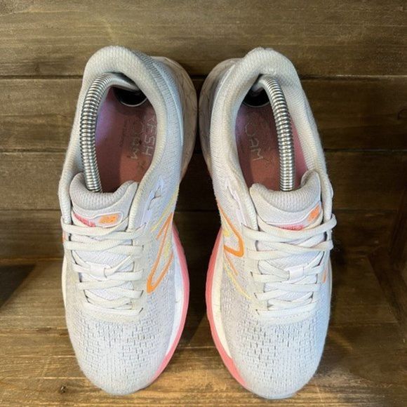 Womens New Balance Fresh Foam 880V12 Gray Running Shoes Sneakers Size 9.5 B GUC - Picture 3 of 6